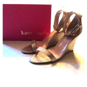 New...Old Gold Metallic Kate Spade